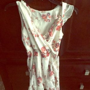 Floral sequin hearts dress